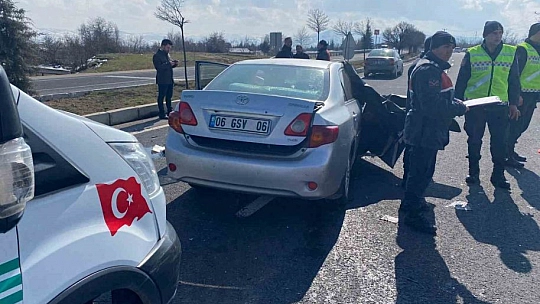 Elazığ'da trafik kazası: 1 ölü, 4 yaralı
