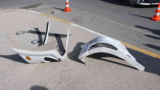 Elazığ'da trafik kazası: 2 yaralı