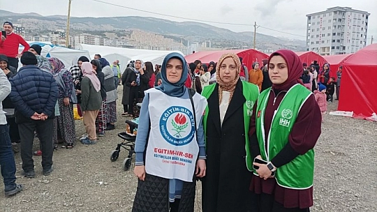 Elazığ'dan Kahramanmaraş'a Kadınlar Gününde Kadın Dayanışması