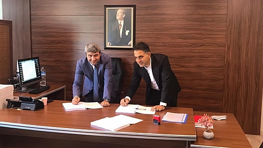 Elazığ içmesuyu İsale Hattı 2. Kısım İnşaatı İşine Ait Yeni Sözleşme İmzalandı