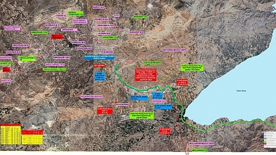 Elazığ içmesuyu İsale Hattı 2. Kısım İnşaatı İşine Ait Yeni Sözleşme İmzalandı