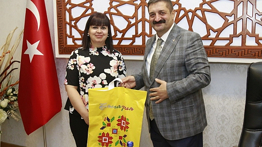 Erasmus Öğrencileri Elazığ Belediyesi'ni Ziyaret Etti