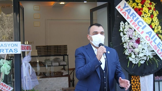 Burçak Unlu Mamulleri'nin Açılışı Gerçekleşti