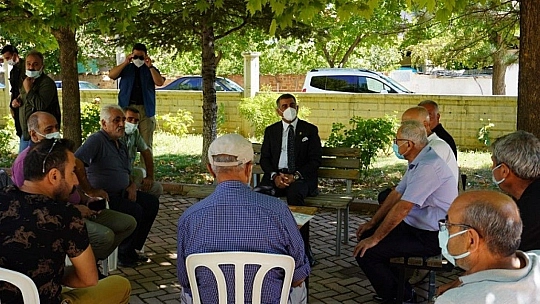 Milletvekili Erol, Abdullahpaşa Mahallesi'nde sorunları dinledi