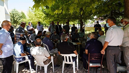 Milletvekili Erol, Abdullahpaşa Mahallesi'nde sorunları dinledi