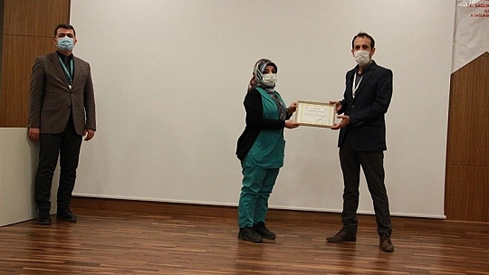 Şehit Fethi Sekin Şehir Hastanesi şehit yakını, gazi ve gazi yakını çalışanlar düzenlenen etkinlikte bir araya geldiler