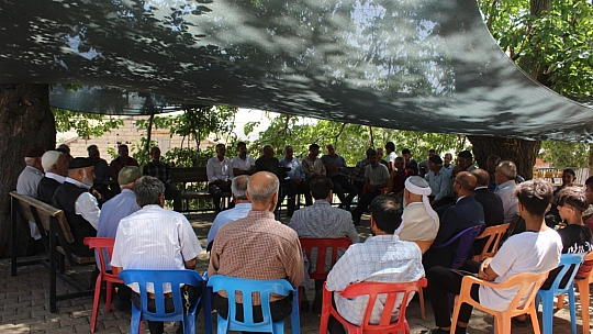 HÜDA PAR Genel Başkan Yardımcıları Elazığ'ın Köylerini Ziyaret Etti