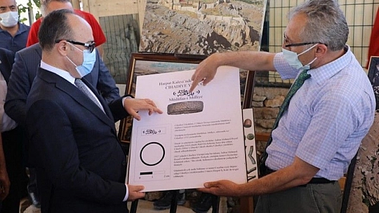 Harput'ta kazı sezonunu Vali Erkaya Yırık başlattı