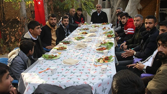 Gülbasan'dan Hicret Gençlikspor'a moral yemeği