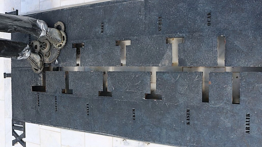 Elazığ'da Saat Gölgede Kaldı