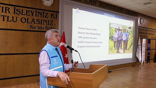 Kurban Organizasyonu Tanıtım Toplantısı Düzenlendi