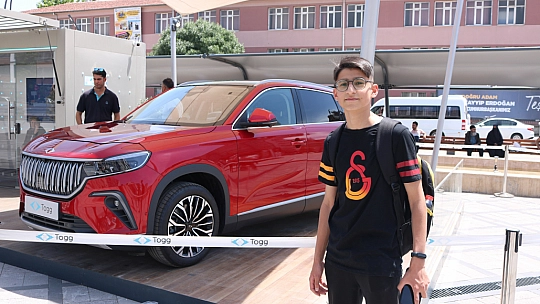 Türkiye'nin Yerli ve Milli Otomobili TOGG  Elazığ'da Sergilendi