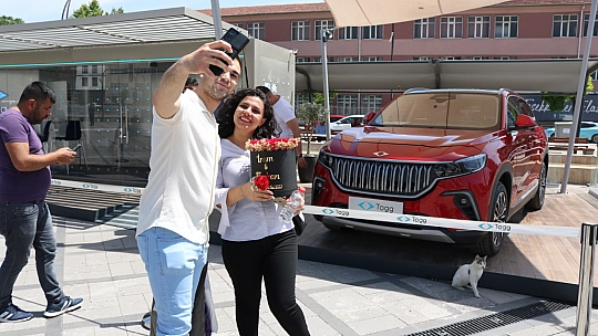 Türkiye'nin Yerli ve Milli Otomobili TOGG  Elazığ'da Sergilendi