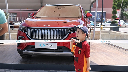 Türkiye'nin Yerli ve Milli Otomobili TOGG  Elazığ'da Sergilendi