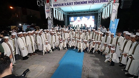 Harput'ta Hafızlık İcazet Merasimi