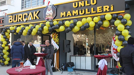 Burçak Unlu Mamulleri'nin Açılışı Gerçekleşti