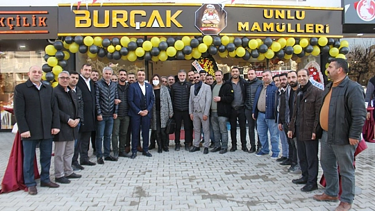 Burçak Unlu Mamulleri'nin Açılışı Gerçekleşti