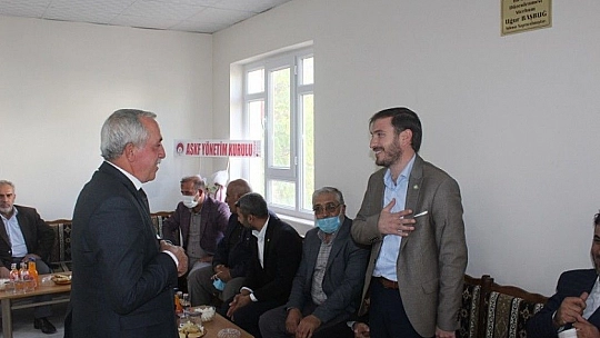 HÜDA PAR Elazığ İl Başkanı Kavaklı Muhtarları Ziyaret Etti