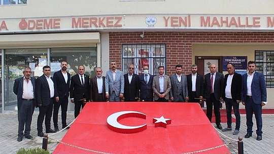 HÜDA PAR Elazığ İl Başkanı Kavaklı Muhtarları Ziyaret Etti