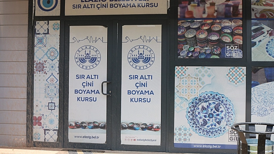 Elazığ'ın Çinisi Buradan Çıkıyor