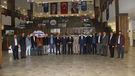 ELSAD Aylık İstişare Toplantısı Ak Parti İl Başkanı Şerafettin Yıldırım'ın Katılımıyla Yapıldı