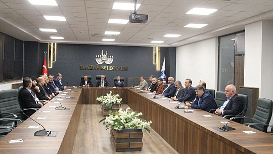 ELSAD Aylık İstişare Toplantısı Ak Parti İl Başkanı Şerafettin Yıldırım'ın Katılımıyla Yapıldı