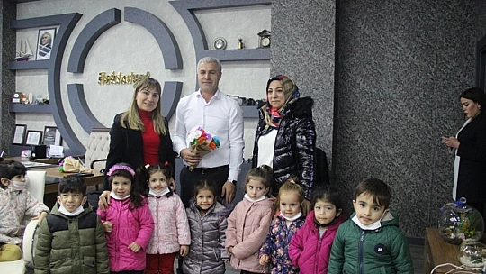 İlkadımlar Anaokulu Öğrencilerinden Hakimiyet'e Ziyaret