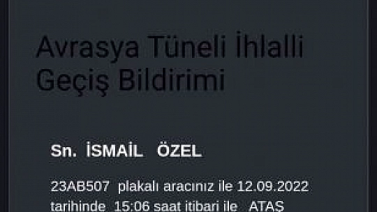 Köyden çıkmadığı traktörüne İstanbul ve Erzincan'dan 6 ceza geldi