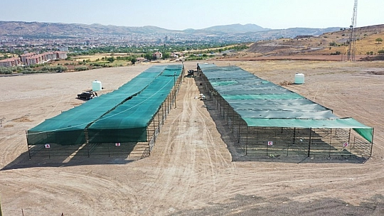 Kurban Satış ve Kesim Alanı Hazır