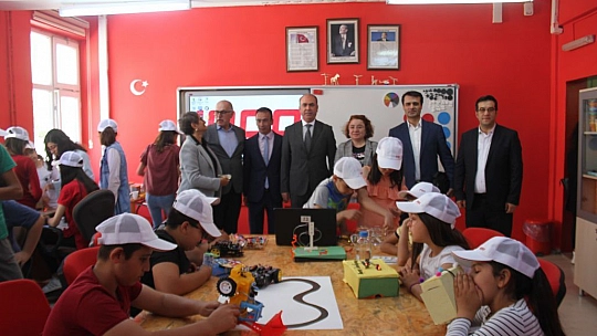Maden'de Robotik Kodlama Atölyesi Açıldı