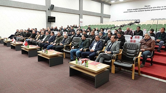 Kamu Taahhüt ve Müteahhitlik Sektörü İstişare Toplantısı Yapıldı