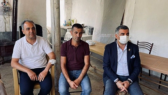 Milletvekili Erol'dan Nupelda ve Ayaz'ın Ailesine Ziyaret