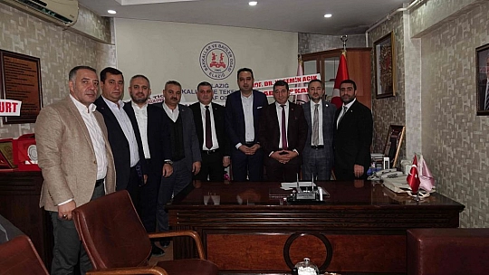 Elazığ TSO Yönetiminden Esnaf Odalarına Ziyaret