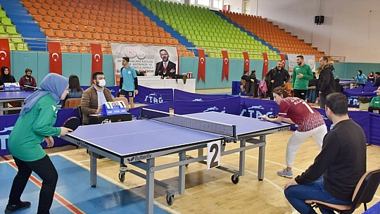 Bölgesel Masa Tenisi Turnuvası sona erdi
