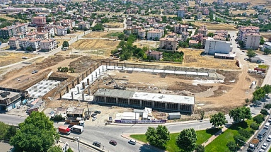 Traktörcüler Sitesi İnşaat Çalışmaları Devam Ediyor