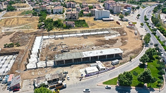 Traktörcüler Sitesi İnşaat Çalışmaları Devam Ediyor