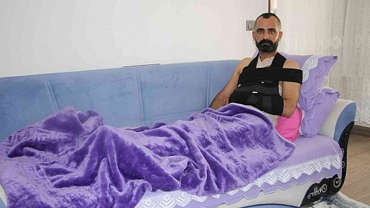 Üzerine 10'uncu kattan kadın düşen adam, hastaneden taburcu oldu
