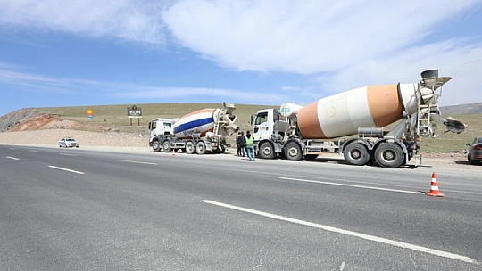 Elazığ Belediyesi'nden Beton Mikserlerine Denetim