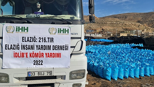 İHH'dan Suriye'deki Kamplarda Kalanlara 47 Tır Yardım