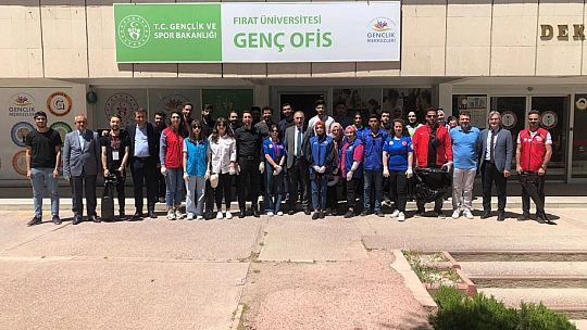 Fırat Üniversitesi'nde 'Temiz Kampüs' Etkinliği