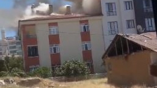 Elazığ'da Korkutan Yangın!