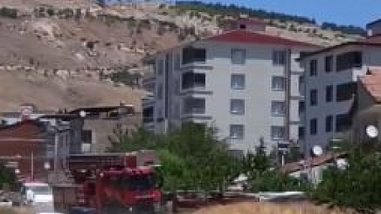 Elazığ'da Korkutan Yangın!