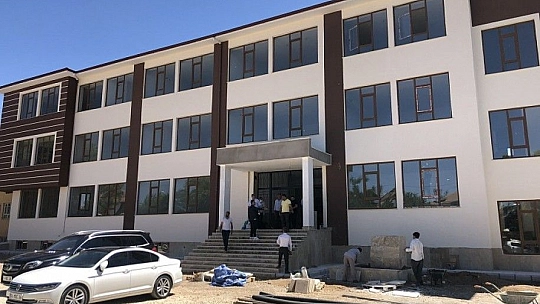 Aksaray İmam Hatip Ortaokulu'nun inşaatı büyük oranda tamamlandı