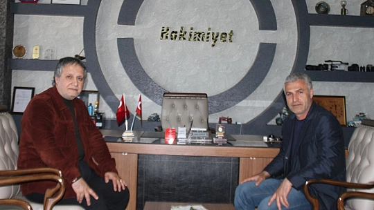 Yazar İhsan Tarakçı'dan Hakimiyet'e Ziyaret