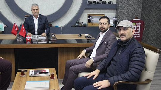 ELMİYAD, Hakimiyet Gazetesini Ziyaret Etti