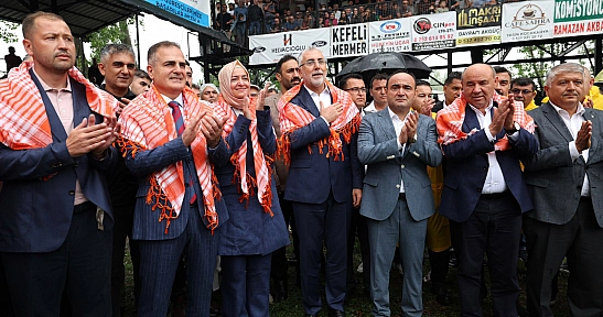 Bakan Işıkhan, Seydikemer'de yağlı güreş heyecanına ortak oldu