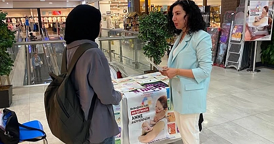 Elazığ'da Emzirme Haftası kapsamında farkındalık etkinliği düzenlendi
