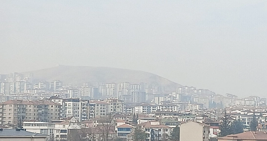 Elazığ'da yüksek kesimlerde sis etkili oldu!