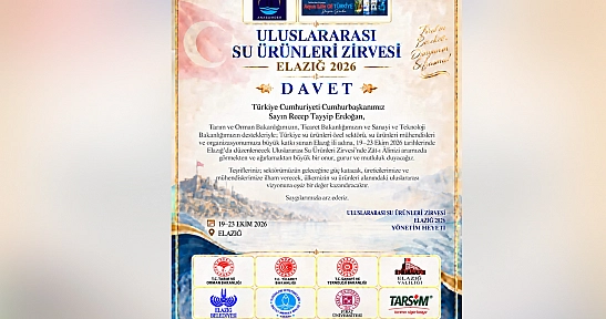 Elazığ, Uluslararası Su Ürünleri Zirvesi'ne ev sahipliği yapmaya hazırlanıyor