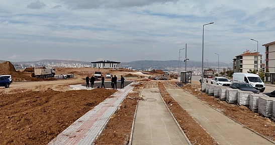 Güneykent Seyir Yolu Projesi'nde çalışmalar sürüyor
